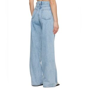 SLVRLAKE Eva Twisted Seam Wide Leg Jeans